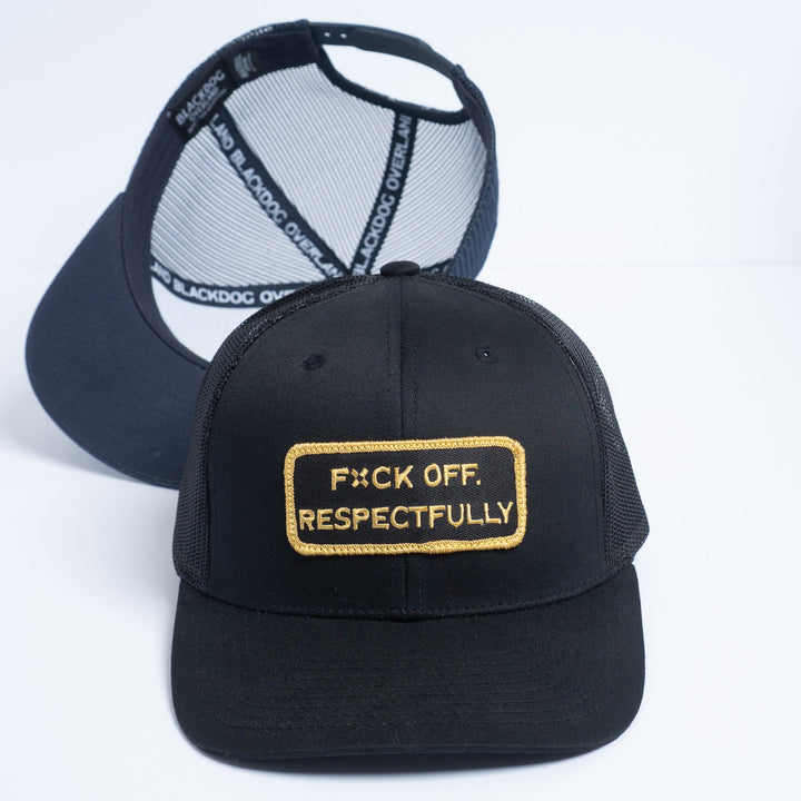 "FXCK OFF, RESPECTFULLY" – Mesh Snapback