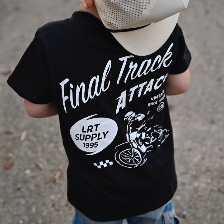 FINAL TRACK ATTACK TEE - BLACK