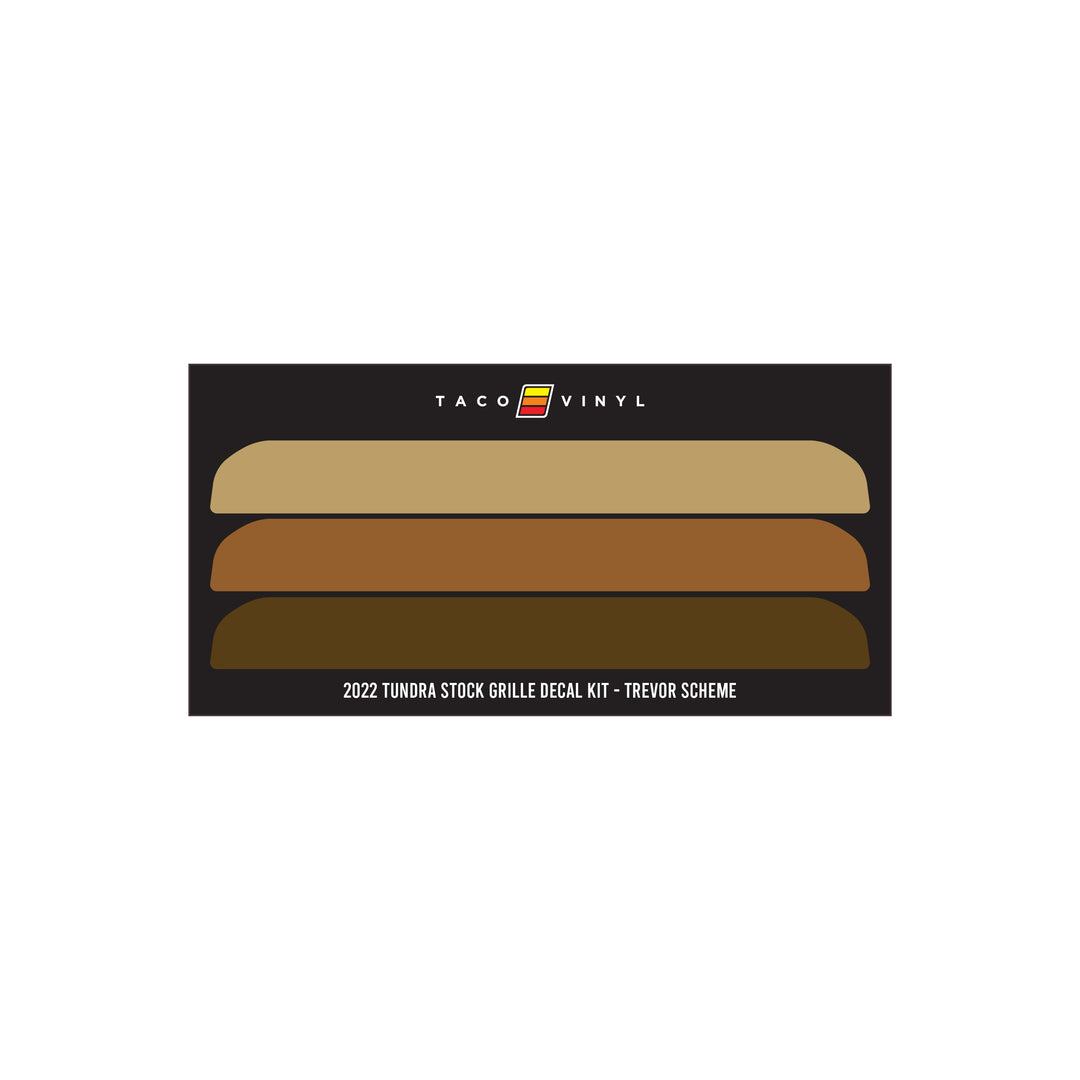 2022+ Tundra Offroad Grille Decal