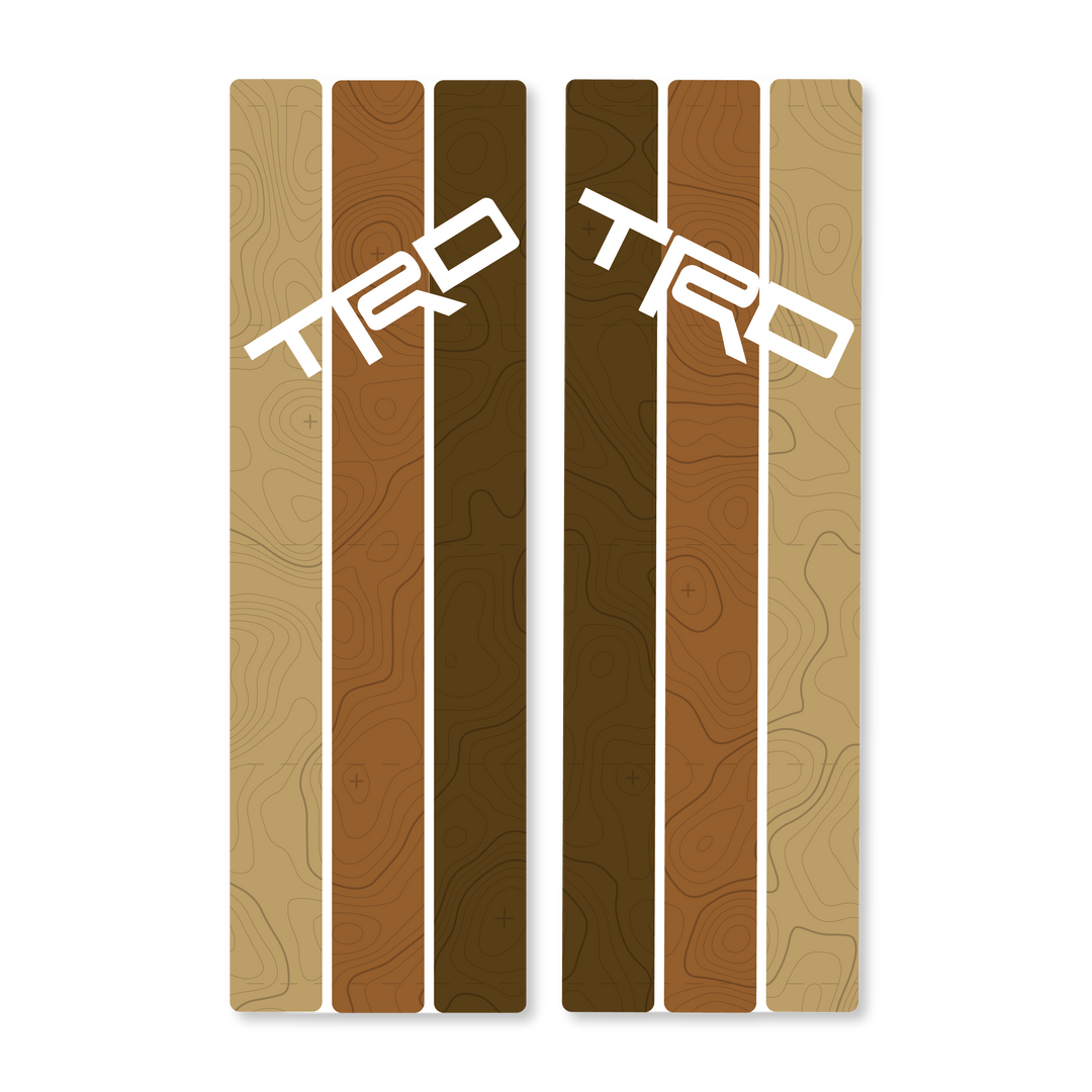 Rear Window Stripes - WITH TOPO