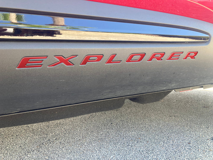Rocker Panel Letter Inserts Fits 2020-2025 Ford Explorer