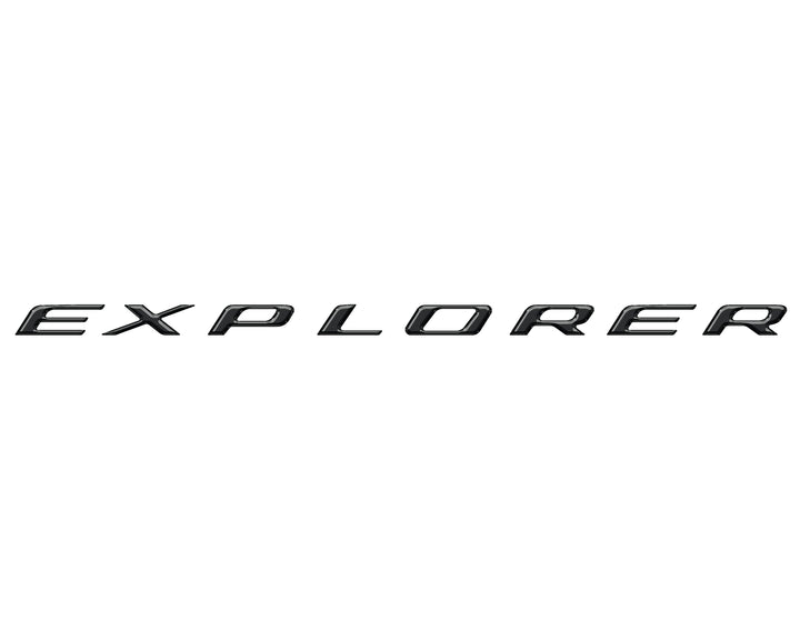 Liftgate Letter Overlays Fits 2025-2026 Ford Explorer