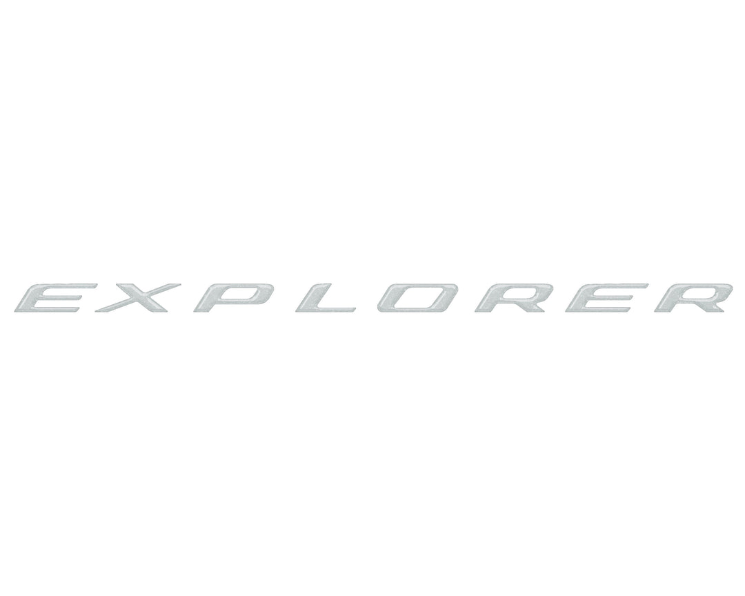 Liftgate Letter Overlays Fits 2025-2026 Ford Explorer