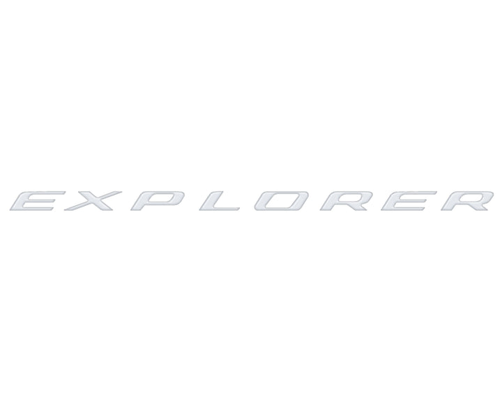 Liftgate Letter Overlays Fits 2025-2026 Ford Explorer