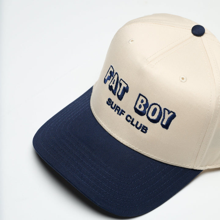 FBSC Coastal Canvas Hat - Navy & Natural
