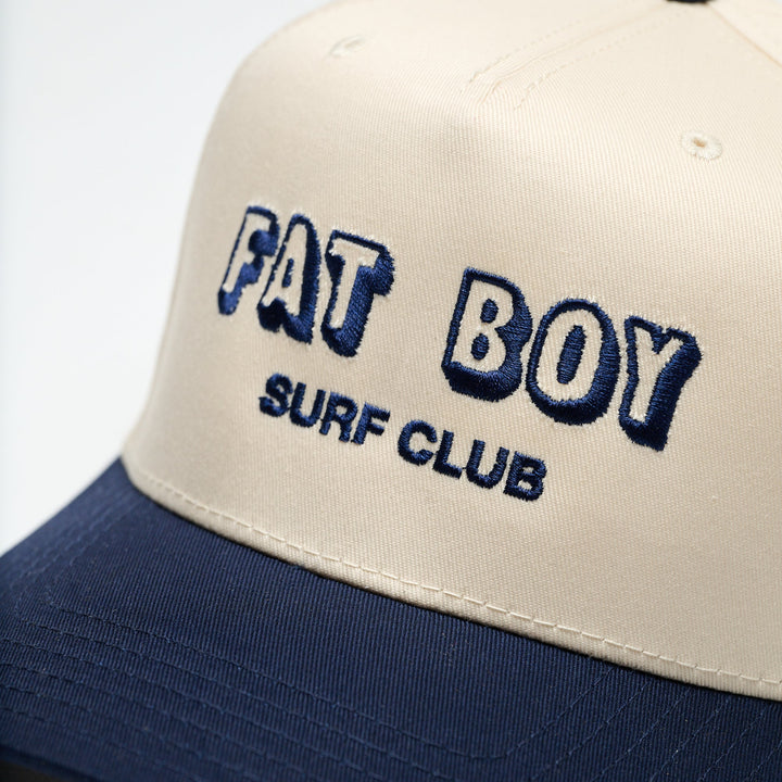 FBSC Coastal Canvas Hat - Navy & Natural