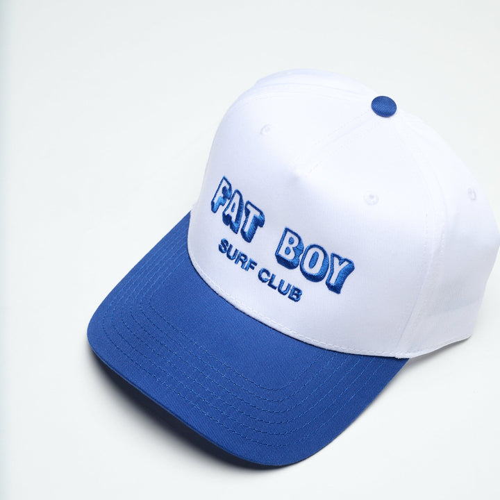 FBSC Coastal Canvas Hat - Royal & White