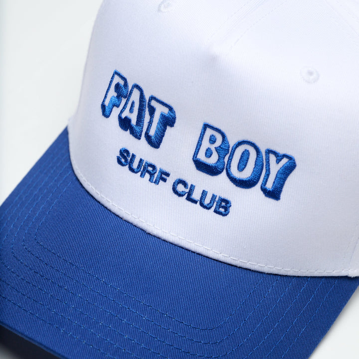 FBSC Coastal Canvas Hat - Royal & White