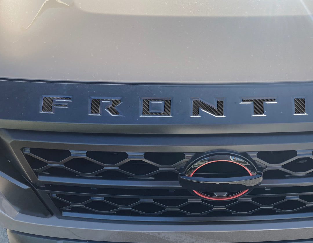 Grille Letter Inserts Fits 2022-2025 Nissan Frontier