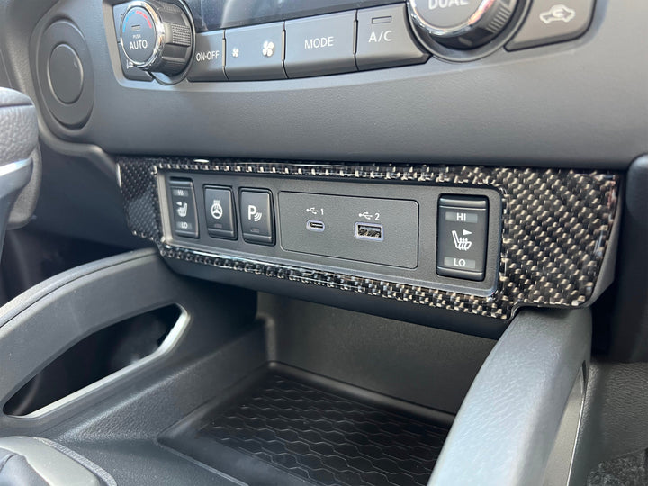Lower Dash Accent Trim Fits 2022-2025 Nissan Frontier