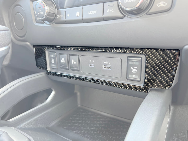 Lower Dash Accent Trim Fits 2022-2025 Nissan Frontier