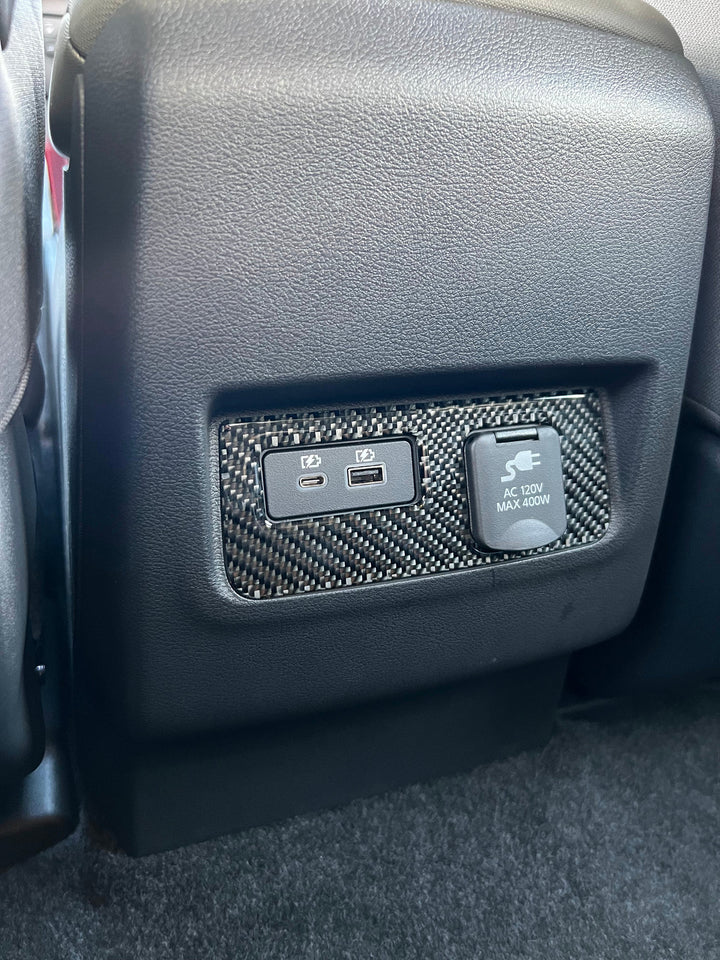 Rear Center Console Accent Trim Fits 2022-2025 Nissan Frontier