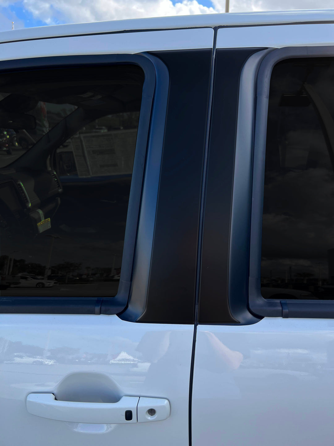 Door Pillars Accent Trim Fits 2022-2025 Nissan Frontier