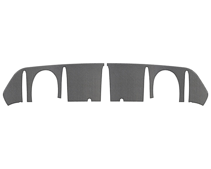Rear Diffuser Accent Fits 2016-2018 Ford Focus RS