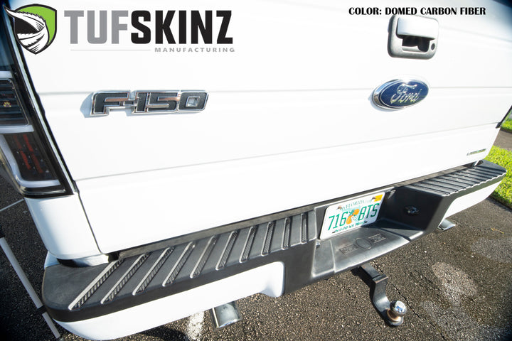 Rear Bumper Ridge Inserts Fits 2009-2014 Ford F-150