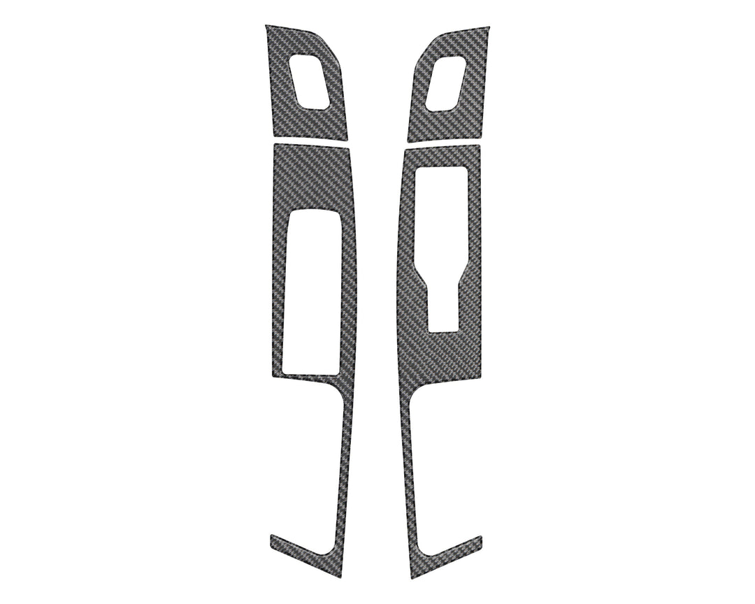 Door Switch Accent Overlays Fits 2021-2027 Ford F-150 &amp; 2023-2027 Super Duty