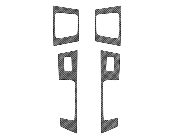Door Switch Accent Overlays Fits 2021-2025 Ford F-150 & 2023-2025 Super Duty