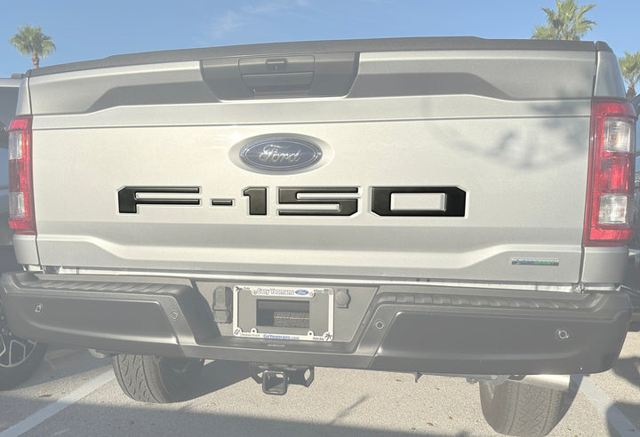 Tailgate Letter Inserts Fits 2021-2025 Ford F-150