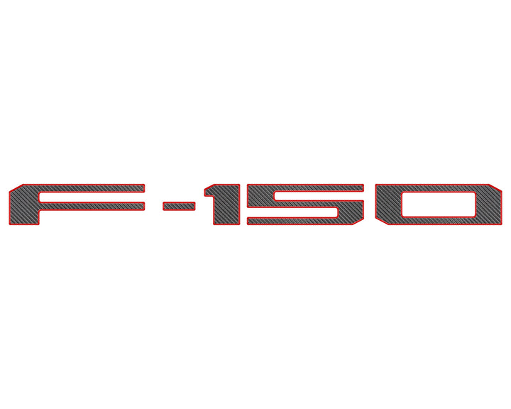 Tailgate Letter Inserts Fits 2021-2025 Ford F-150