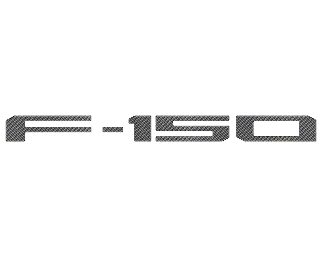 Rear Tailgate Letter Inserts Fits 2018-2020 Ford F-150