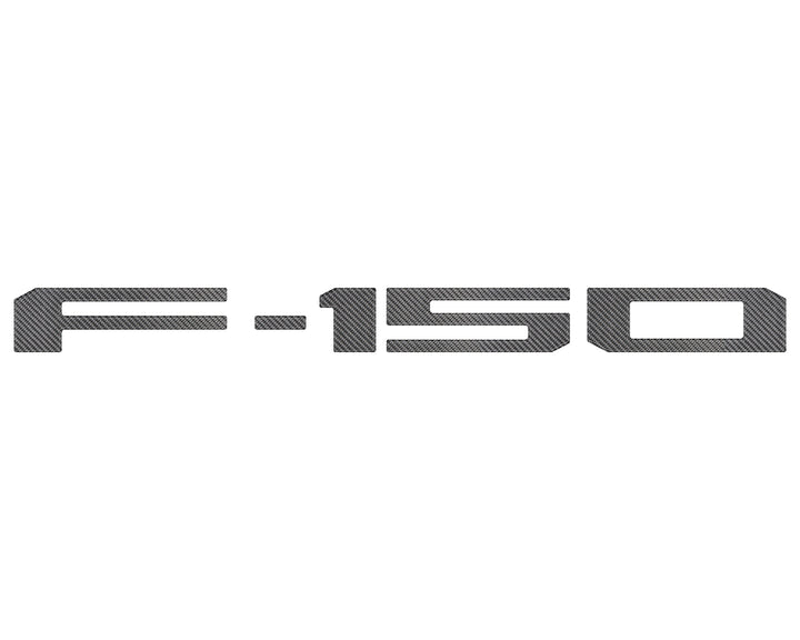 Rear Tailgate Letter Inserts Fits 2018-2020 Ford F-150