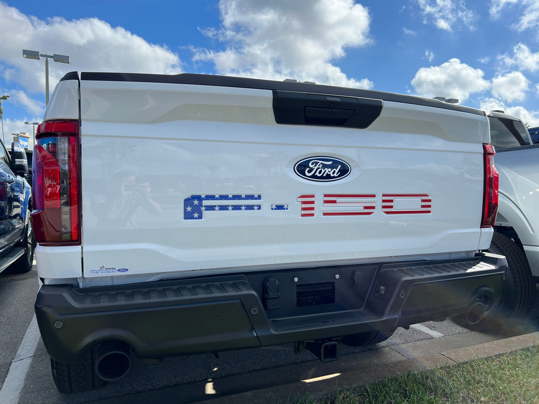 Tailgate Letter Inserts Fits 2021-2025 Ford F-150