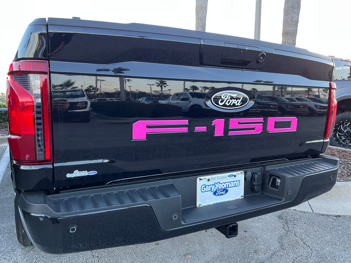 Tailgate Letter Inserts Fits 2021-2025 Ford F-150