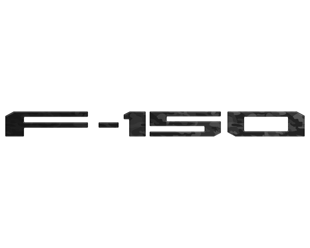 Tailgate Letter Inserts Fits 2021-2025 Ford F-150