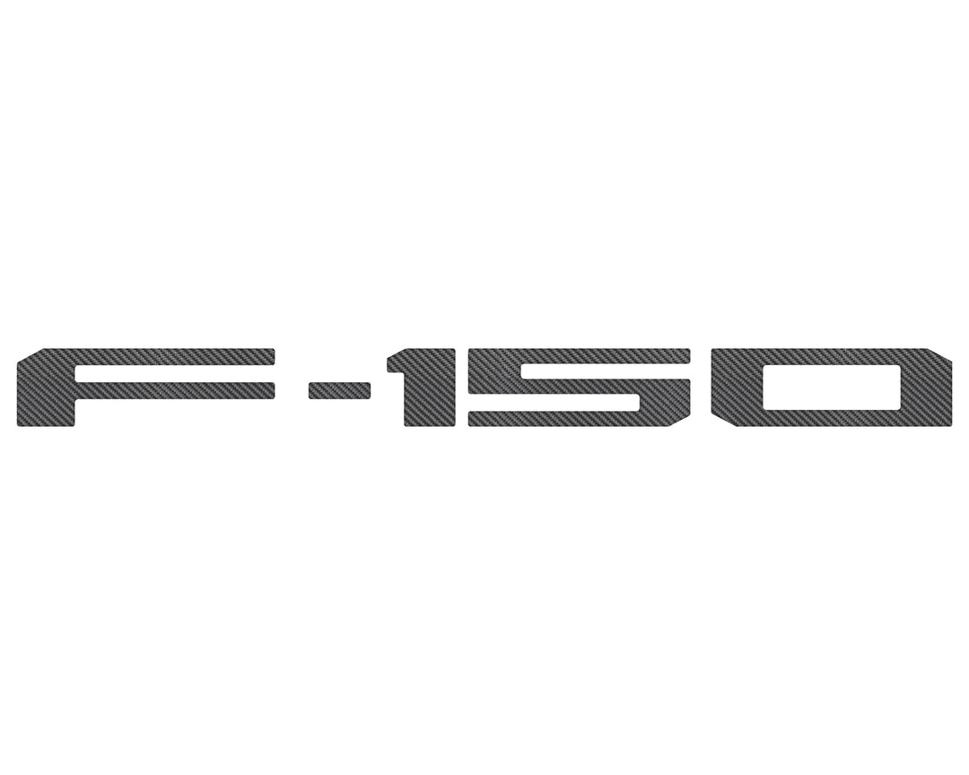 Tailgate Letter Inserts Fits 2021-2025 Ford F-150