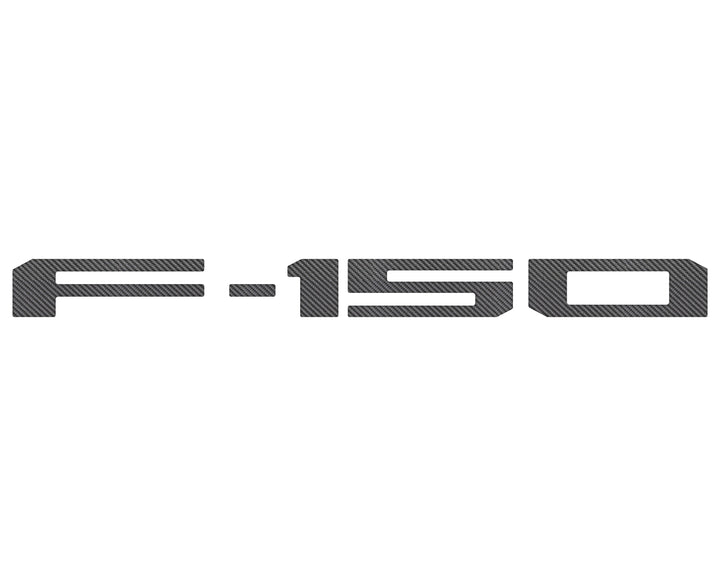 Rear Tailgate Letter Inserts Fits 2018-2020 Ford F-150