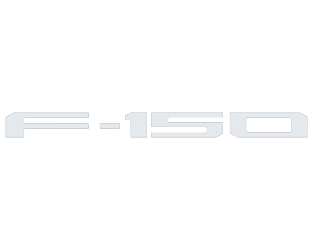 Tailgate Letter Inserts Fits 2021-2025 Ford F-150