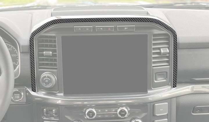 Center Dash Accent Trim Fits 2021-2025 Ford F-150