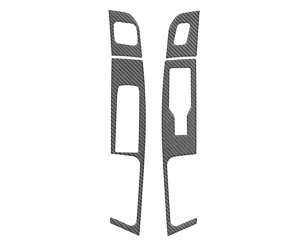 Door Switch Accent Overlays Fits 2021-2025 Ford F-150 & 2023-2025 Super Duty