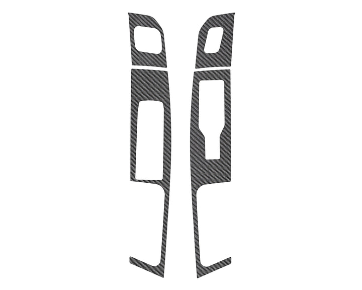 Door Switch Accent Overlays Fits 2021-2025 Ford F-150 & 2023-2025 Super Duty