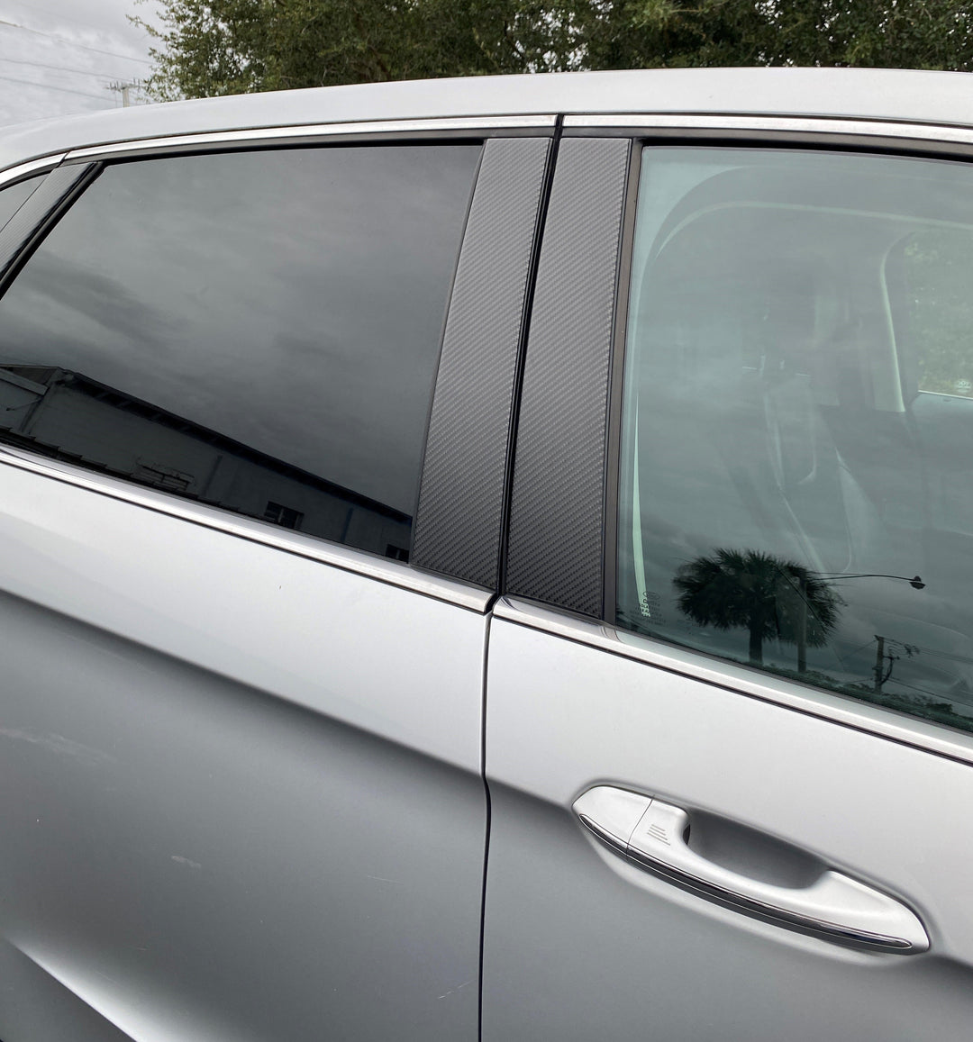 Door Pillar Overlays (A or B,C) Fits 2015-2024 Ford Edge
