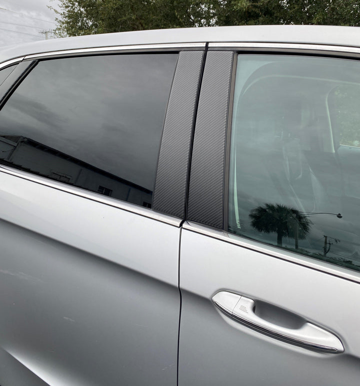 Door Pillar Overlays (A or B,C) Fits 2015-2024 Ford Edge