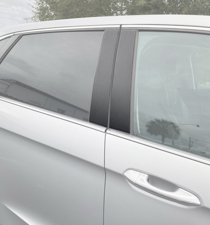 Door Pillar Overlays (A or B,C) Fits 2015-2024 Ford Edge
