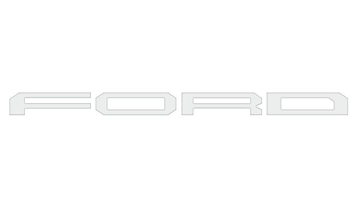Raptor Tailgate Letter Overlays Fits 2021-2025 Ford F-150 Raptor