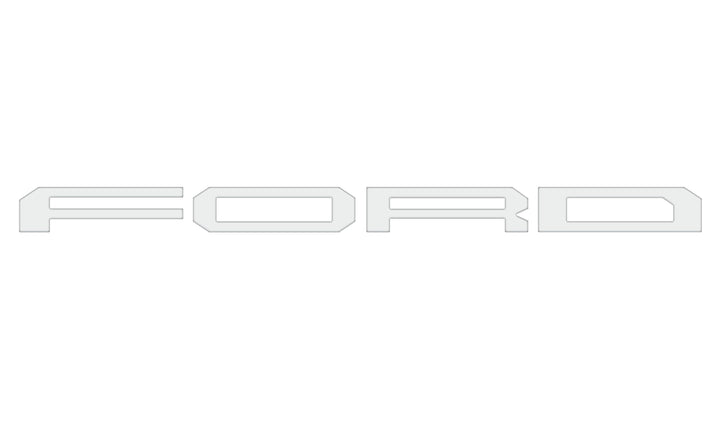 Raptor Tailgate Letter Overlays Fits 2021-2027 Ford F-150 Raptor