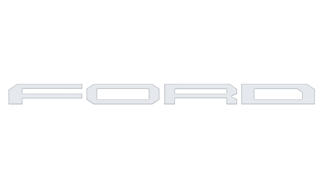 Raptor Tailgate Letter Overlays Fits 2021-2025 Ford F-150 Raptor