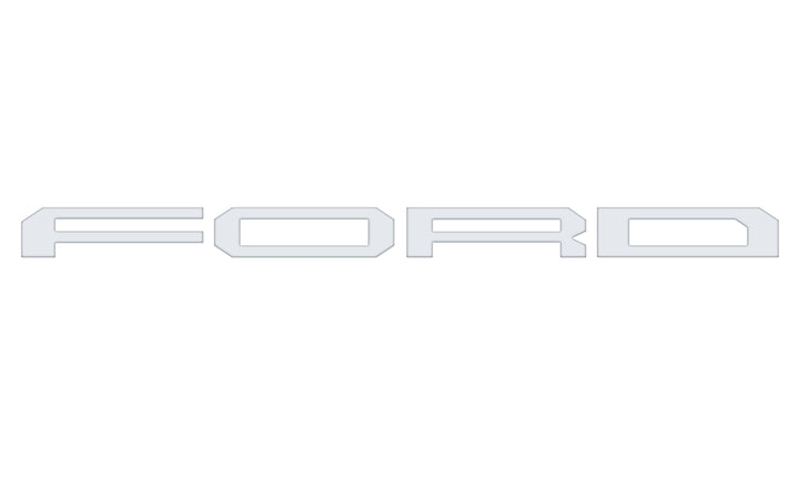 Raptor Tailgate Letter Overlays Fits 2021-2025 Ford F-150 Raptor