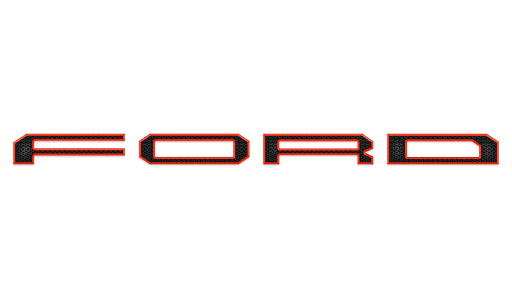 Raptor Tailgate Letter Overlays Fits 2021-2025 Ford F-150 Raptor