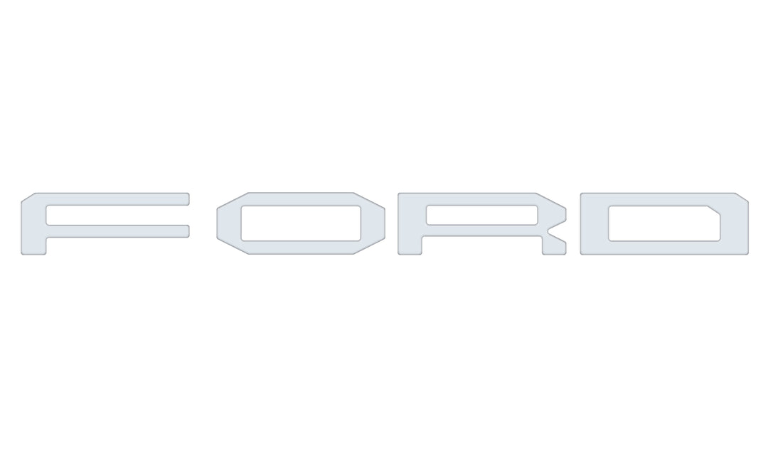 Raptor Front Grille Letters Fits 2021-2027 Ford F-150 Raptor