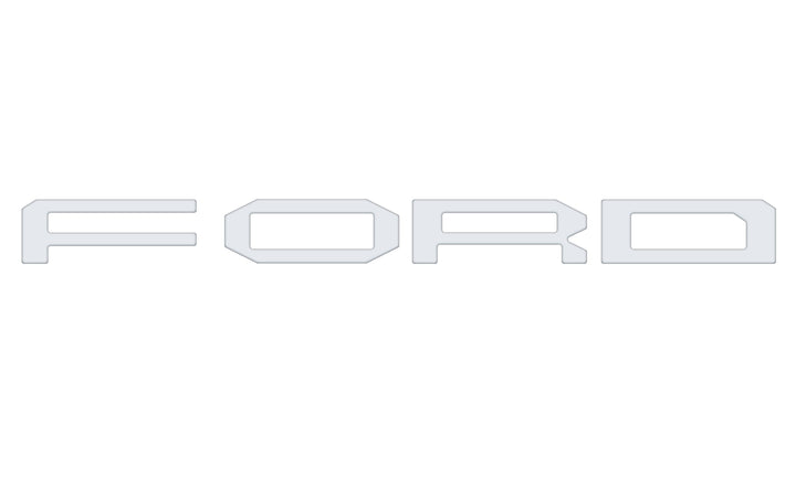 Raptor Front Grille Letters Fits 2021-2027 Ford F-150 Raptor