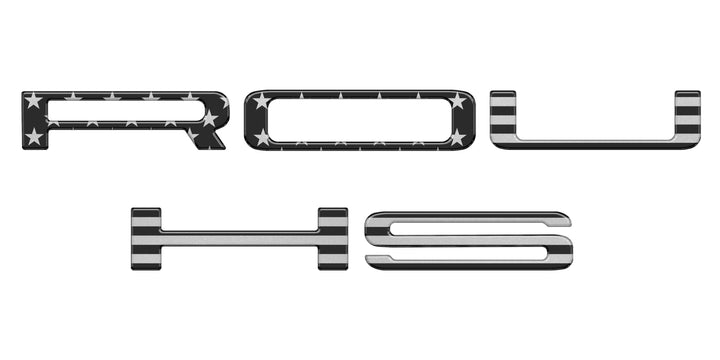 Grille Letter Inserts Fits 2015-2018, 2019-2020, 2021-2022 Ford F-150