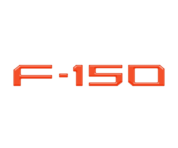 Tailgate Applique Emblem Accent Trim Fits 2021-2024 Ford F-150 Raptor/King Ranch/Platinum/Limited