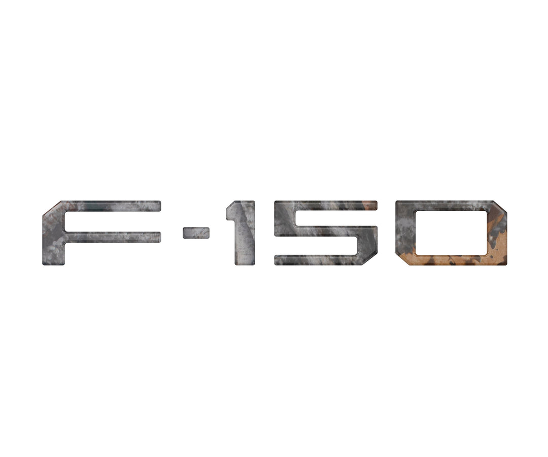 Tailgate Applique Emblem Accent Trim Fits 2021-2024 Ford F-150 Raptor/King Ranch/Platinum/Limited