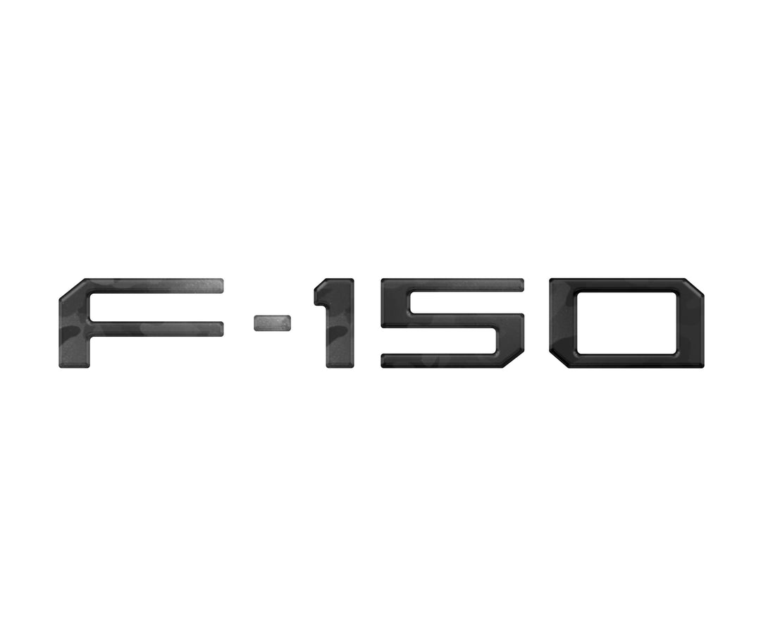Tailgate Applique Emblem Accent Trim Fits 2021-2024 Ford F-150 Raptor/King Ranch/Platinum/Limited