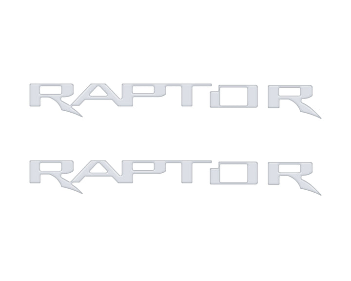 Hood Cowl Emblem Inserts Fits 2021-2026 Ford F-150/Bronco Raptor