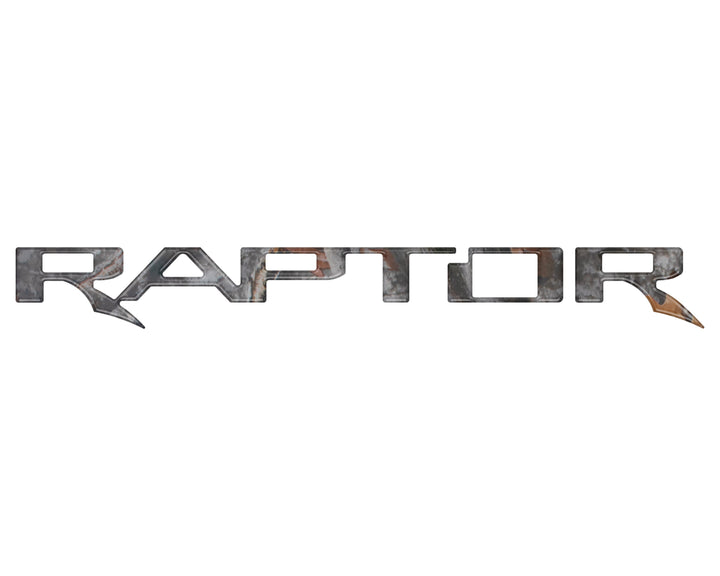 Raptor Tailgate Emblem Inserts Fits 2024-2026 Ford Ranger